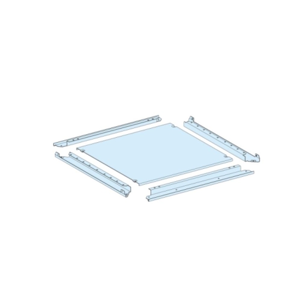 PLAQUE PASSE-CABLE PLEINE IP30 L800 P400