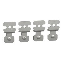 JEU DE 4 PATTES FIXATION ACIER COFF.