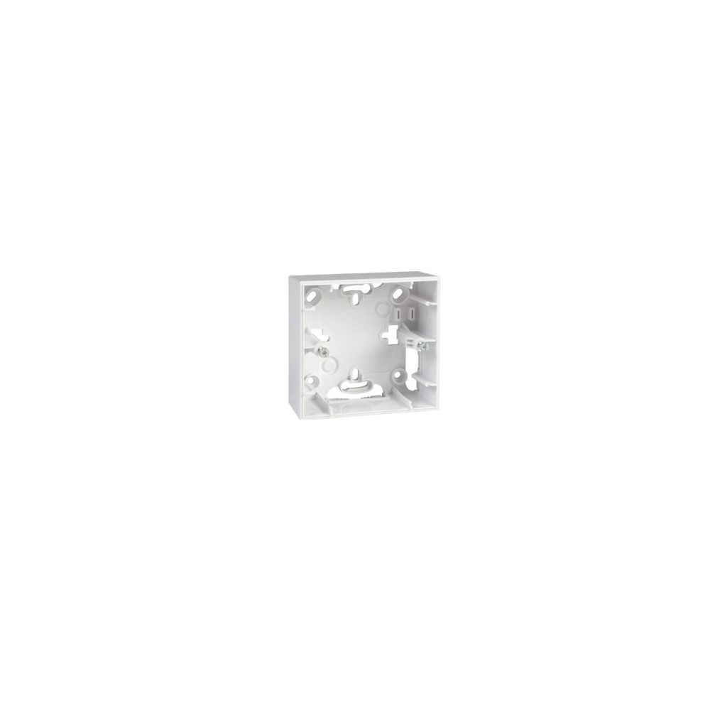 BOITE SAILLIE 1 POSTE BLANC P/INTER-PRISE UNICA BASIC