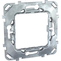 SUPPORT METAL ZAMAK  P/PRISE-INTER   1 POSTE UNICA