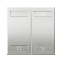 BOUTON POUSSOIR DOUBLE KNX 2M