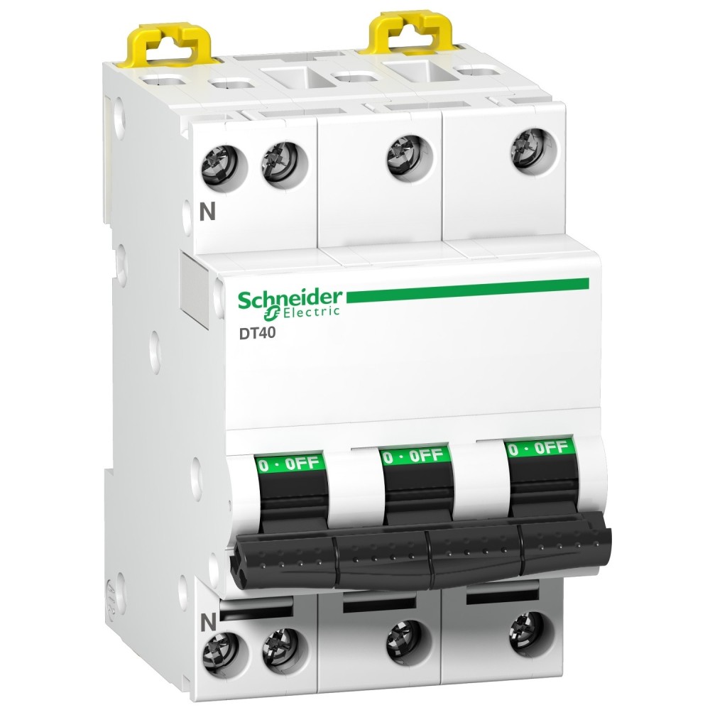 DT40 - disjoncteur - DT40 - 3P + N - 16A - courbe C
