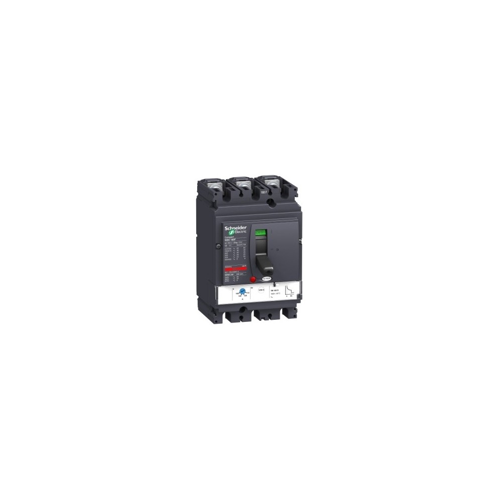 DISJ COMPACT NSX160F 3P3D A/DECLENCHEUR TM160D DISJ COMPACT NSX160F 3P3D A/DECLENCHEUR TM160D