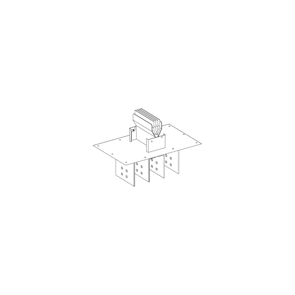 FEED UNIT 5000A 3L+PE STRAIGHT FIXED