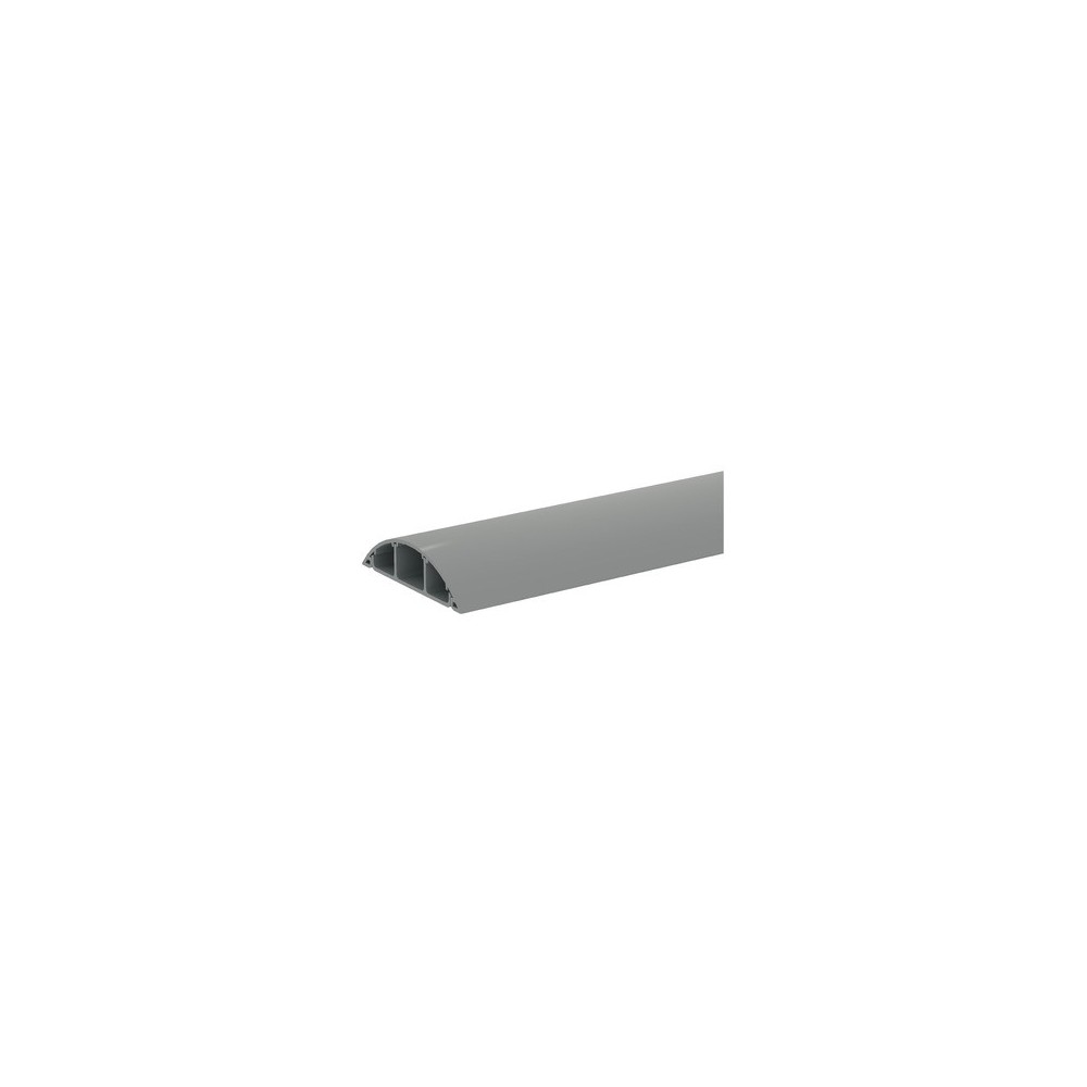 PASSAGE PLANCHER 18X75MM 3 COMPARTIMENTS GRIS