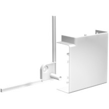 GOULOTTE 45 140X55 ACCES ANGLE PLAT BLANC