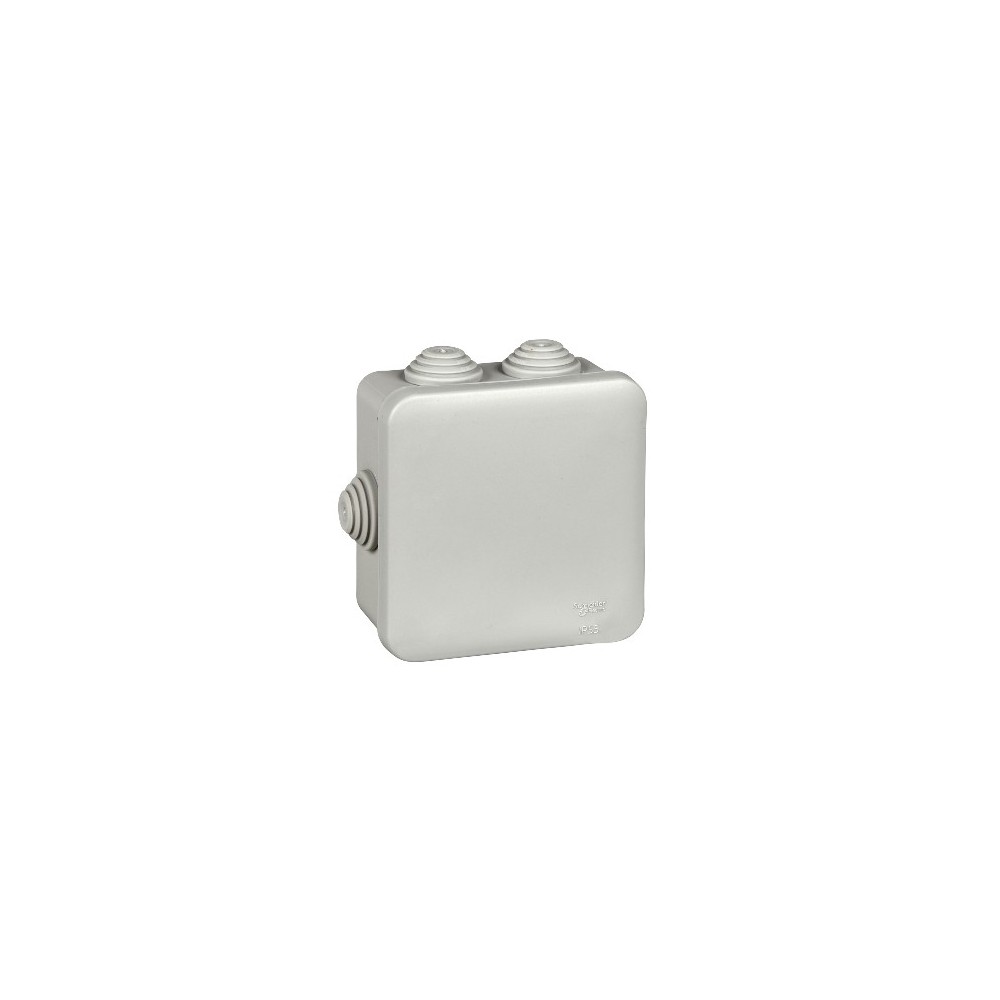 BOITE DE JONCTION 85X85X40 GRIS BOITE DE JONCTION 85X85X40 GRIS