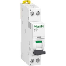 interrupteur-sectionneur, Acti9 C60NA-DC, photovoltaïque, 2P, 50A pour 700VDC, 32A pour 800VDC et 20A pour 1000VDC