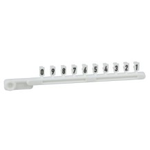 BROCHETTE DE REPERE ENCLIQUETER  25 BROCHE 0 A  9