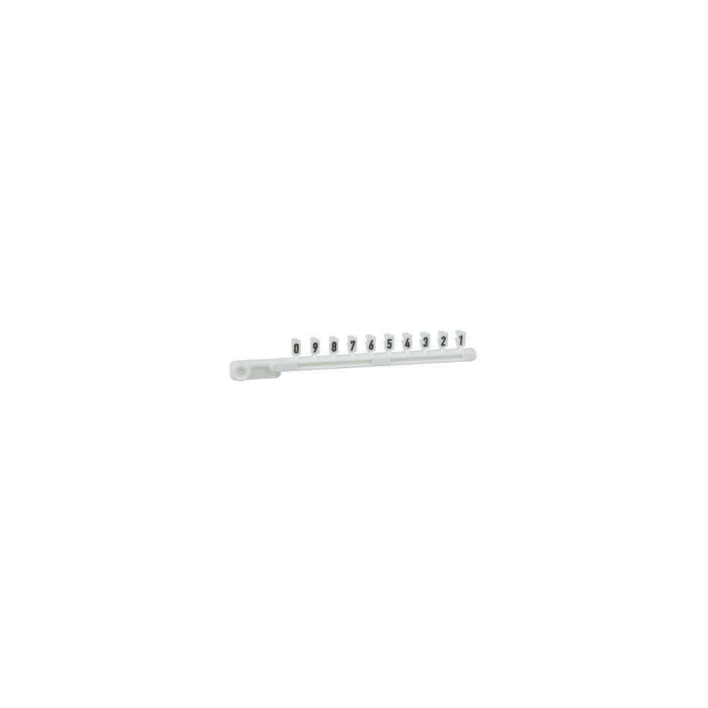 BROCHETTE DE REPERE ENCLIQUETER  25 BROCHE 0 A  9