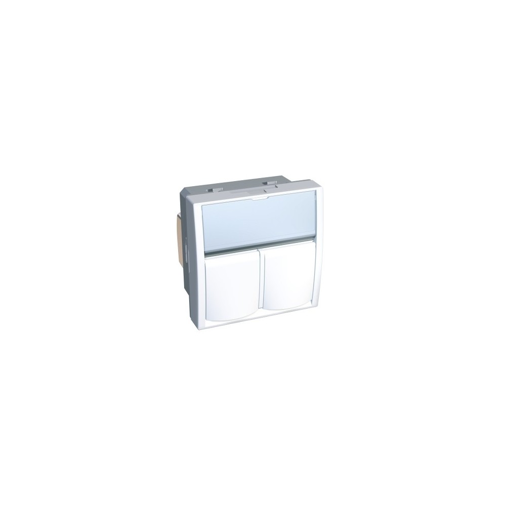 PRISE DOUBLE RJ45 CAT6 FTP ALTIRA S-ONE PRISE DOUBLE RJ45 CAT6 FTP ALTIRA S-ONE