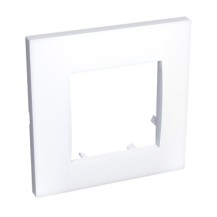 PLAQUE 1 POSTE ALTIRA BLANC POLAIRE