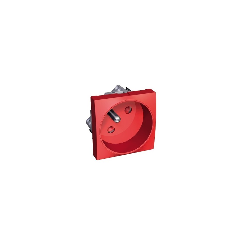PRISE PC 2P+T 45 90 ROTOCLIP ROUGE PRISE PC 2P+T 45 90 ROTOCLIP ROUGE