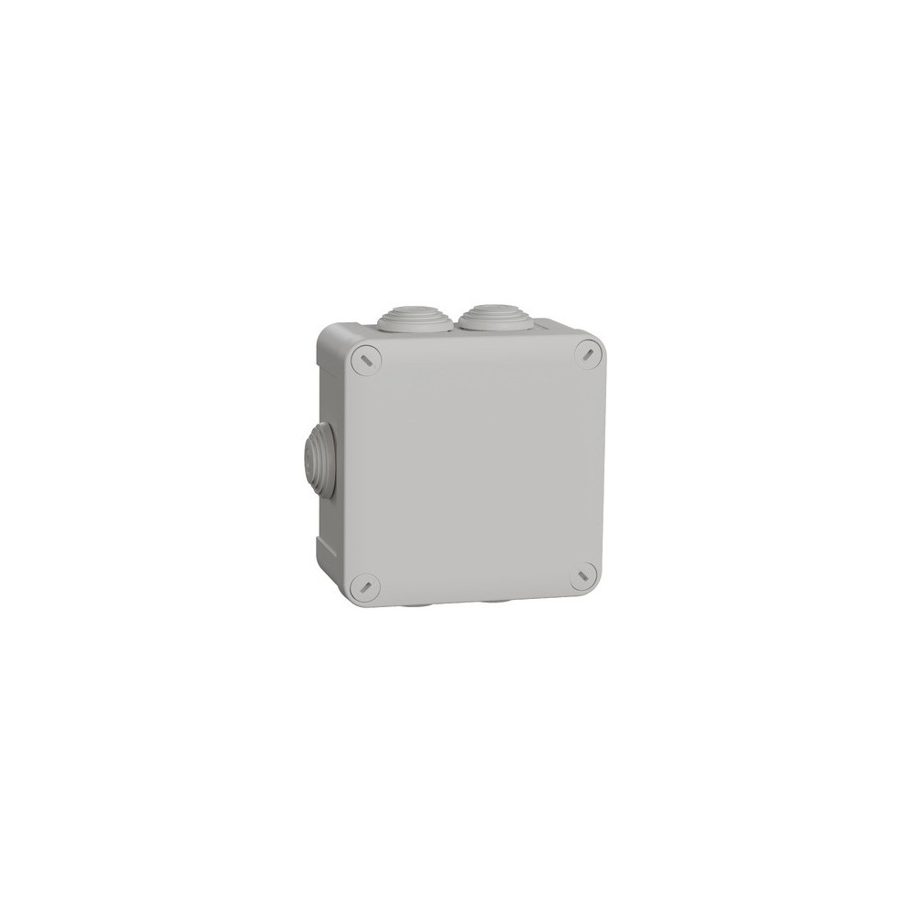 BOITE DERIVATION + EMBOUT 105X105X55 BOITE DERIVATION + EMBOUT 105X105X55