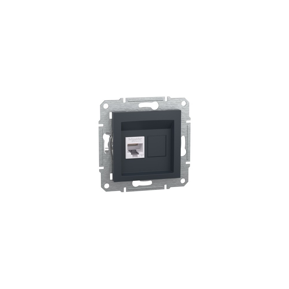 PRISE RJ45 CAT. 6 UTP ANTHRACITE