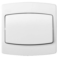 Alcyon - interrupteur - 2 voies - blanc - par vis et griffes