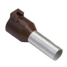 EMBOUT CABLAGE 10MM² MARRON