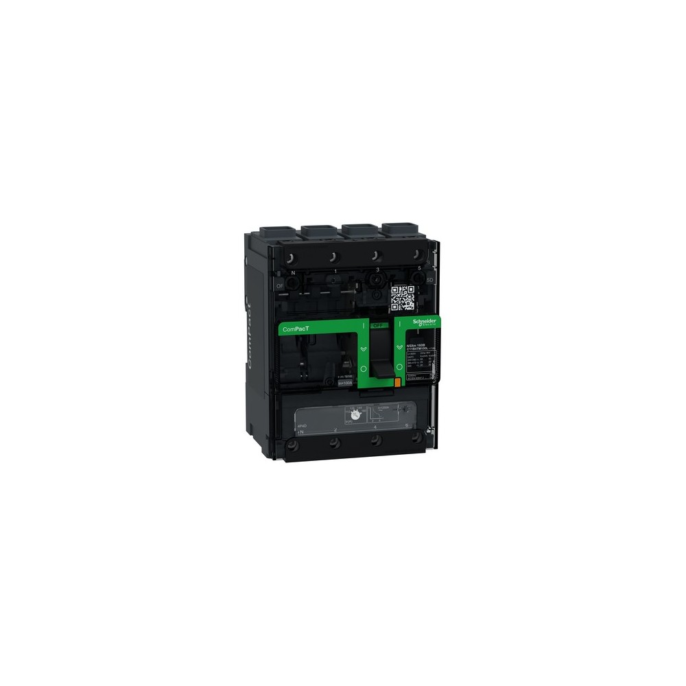 DISJONCTEUR NSXM100B 25kA AC 4P4D 100A TMD ELINK DISJONCTEUR NSXM100B 25kA AC 4P4D 100A TMD ELINK