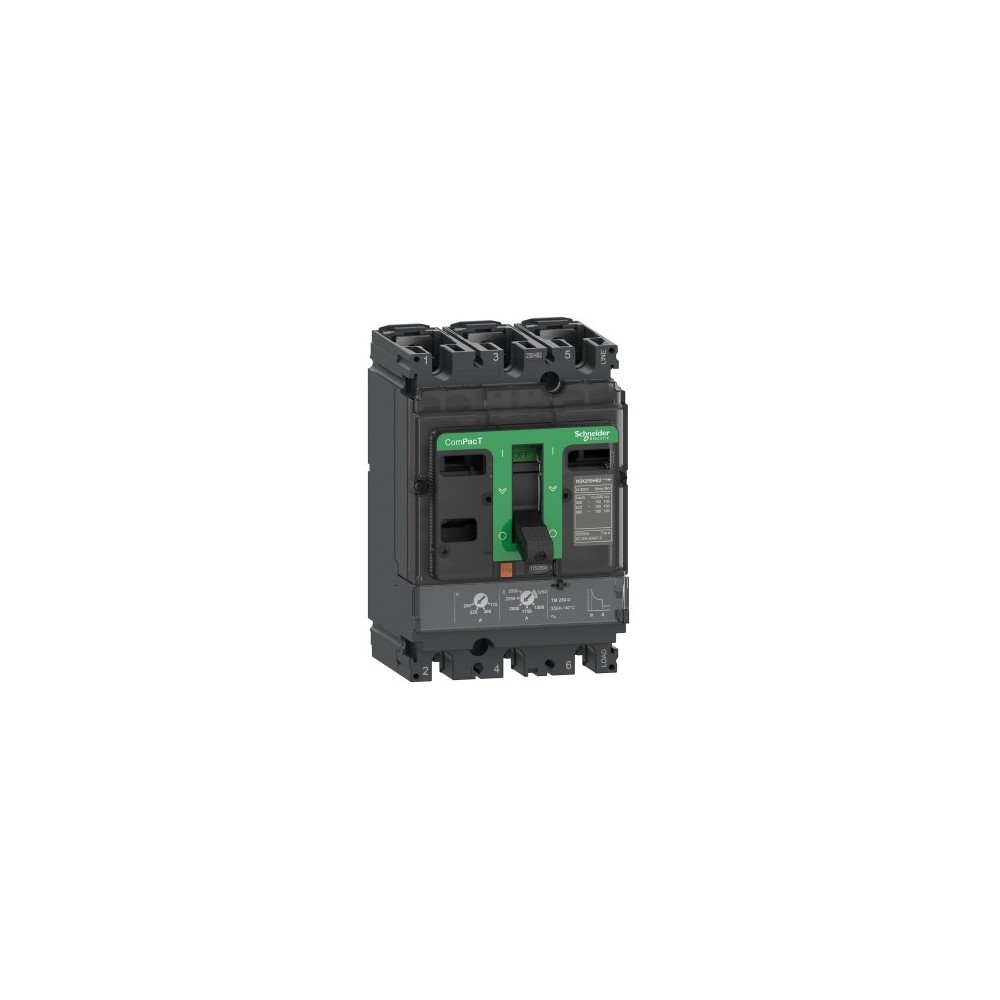 DISJONCTEUR COMPACT NSX250F TMD 250A 3P3D