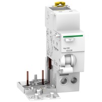 Disjoncteur différentiel additionnel, Acti9 Vigi iC60, 2P, 63A, 1000mA, type A-SI, sélectif