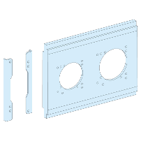 PLATINE FONCTIONNELLE SOCLE DE PRISE DOMESTIQUE 65X85MM