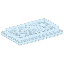 PLAQUE PASSE-CABLES IP55 39 ENTREES DIAM.7/16-10/20-14/26MM²