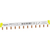 Acti9 - jeu de barres peigne - 1L - pas 18 mm - 6 modules - 100A