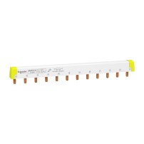 Acti9 - jeu de barres peigne - 1L+N - pas 18 mm - 12 modules - 100 A