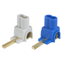 DISJ D'CLIC ACCES 4 CONNECT 25MMÂ² ISOLES 2BLEU + 2GRIS