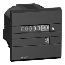 COMPTEUR HORAIRE 48X48 12/36V DC