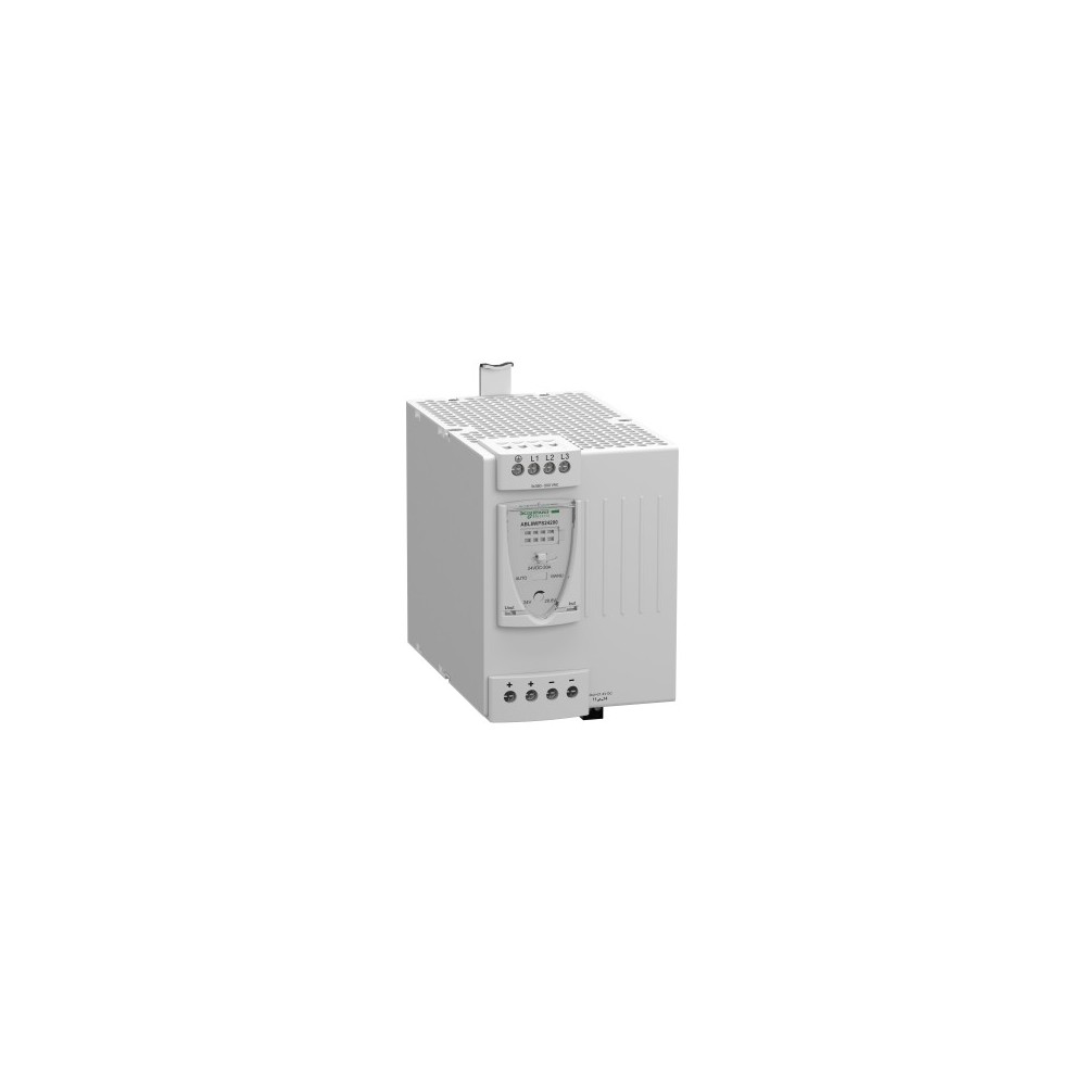 Alimentation à interrupteur régulée, alimentation modicon, 3 phases, 380 à 500V AC, 24V, 20A