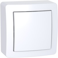Alréa - interrupteur - produit complet - 1 pôle - blanc
