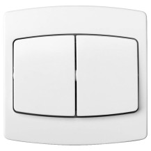 Alréa - Prise téléphonique française - produit complet - blanc