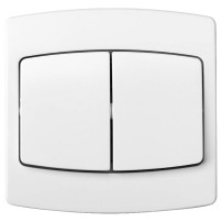 Alréa - Prise téléphonique française - produit complet - blanc