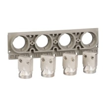 RACCORD PRISE ARR. HORIZ. AVAL 3P FIXE P/DISJ NS1600