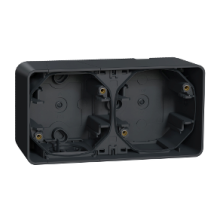 BOITIER DOUBLE HORIZONTAL MUREVA