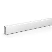 MOULURE AVEC COUVERCLE BLANC 40X70MM EN BARRE 2M