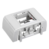 MOULURE ACCES ANGLE PLAT BLANC