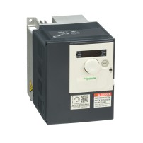 Variateur de vitesse, ATV312, 0,75 kW, 1 CV, 323..550 V, alimentation triphasée, 2,3 A, CANopen, Modbus