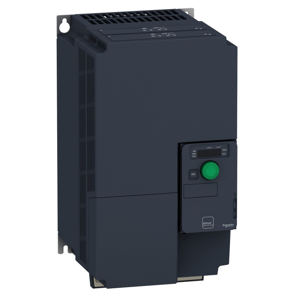Variateur de vitesse, ATV312, 7,5 kW, 10 CV, 323..550 V, alimentation triphasée, 17 A, CANopen, Modbus