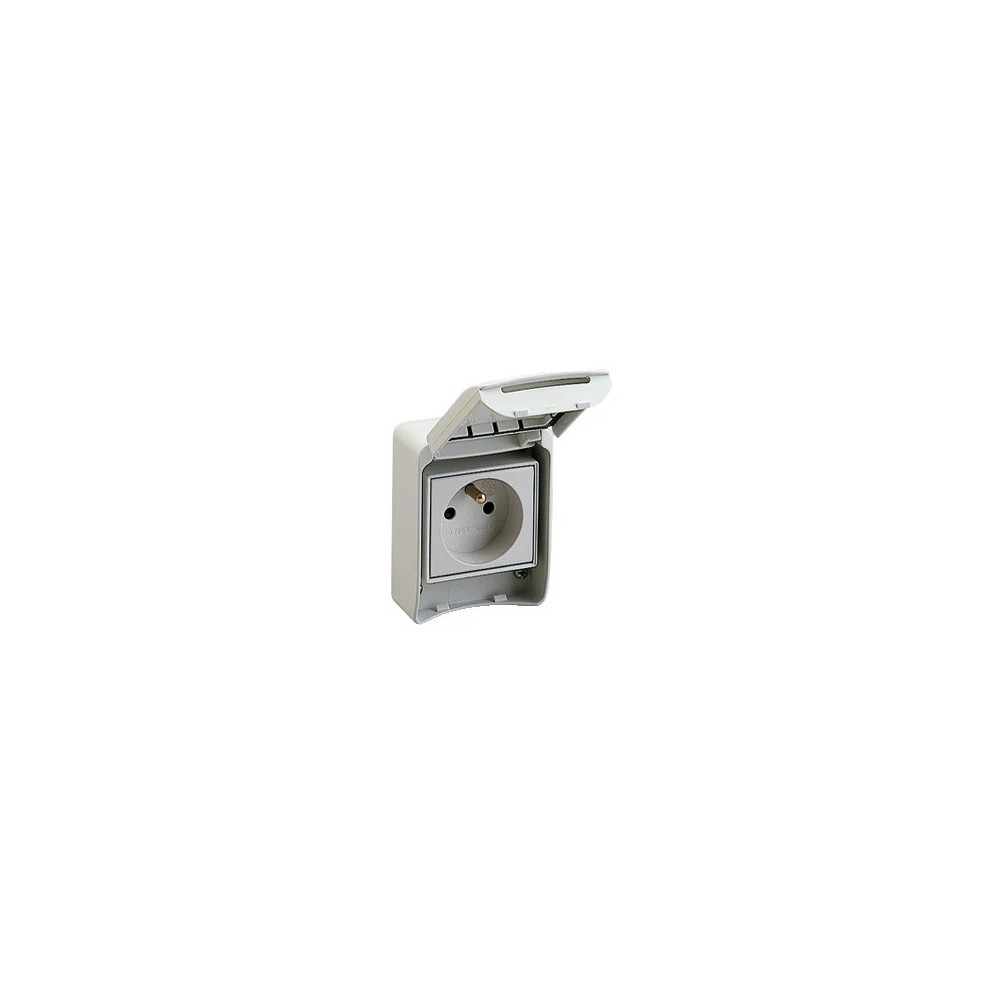SOCLE PRISE A VOLET  IP65P /COFFRET KAEDRA 2P+T 10/16A 250V