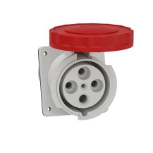 SOCLE PRISE ENCASTRE INCLINE 3P+N+T 125A