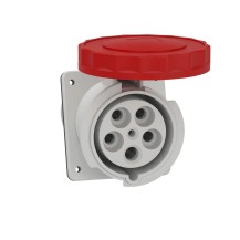 SOCLE PRISE ENCASTRE INCLINE 3P+N+T 125A
