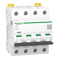 Disjoncteur miniature (MCB), Acti9 iC60N, 2P, 3A, courbe C, 6000A (IEC/EN 60898-1), 50kA (IEC/EN 60947-2)