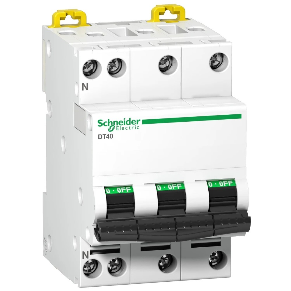 DISJ MINIATURE DT40 3P-N C25A 400V