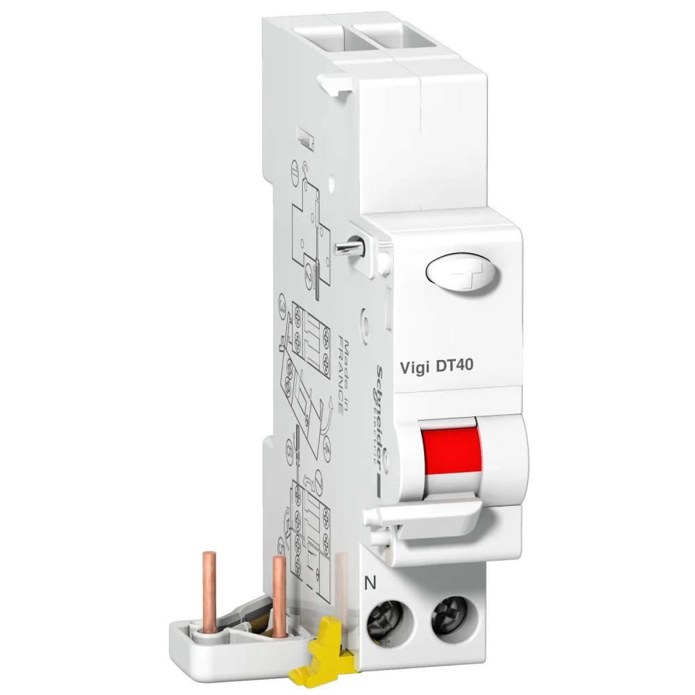 BLOC VIGI DT40 1PPN C40A 30MA AC
