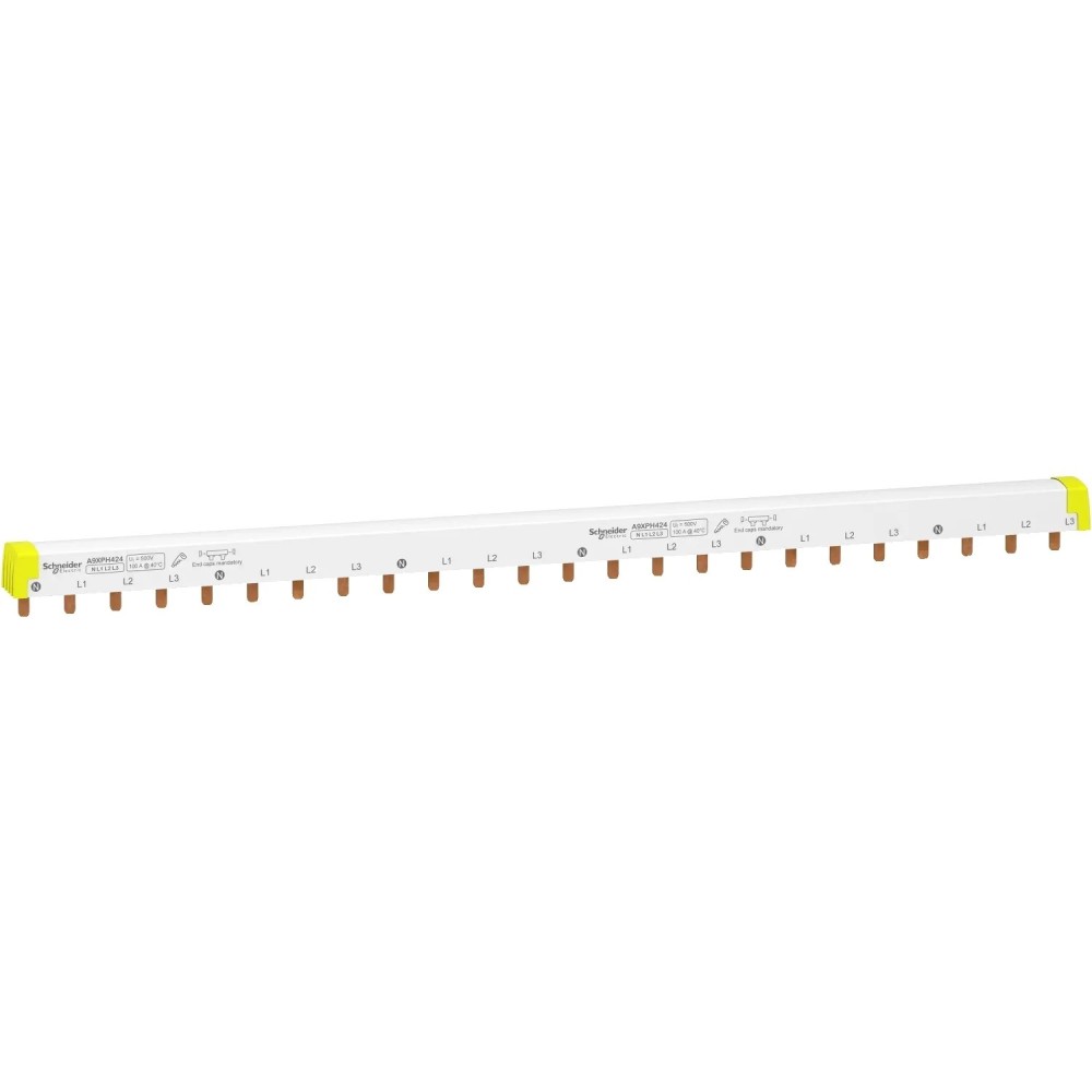 PEIGNE RACCORD. ACTI9 IC60 4P 100A 24 MOD. DE 18MM
