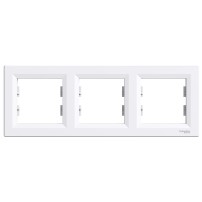 Asfora - cadre horizontal double - blanc