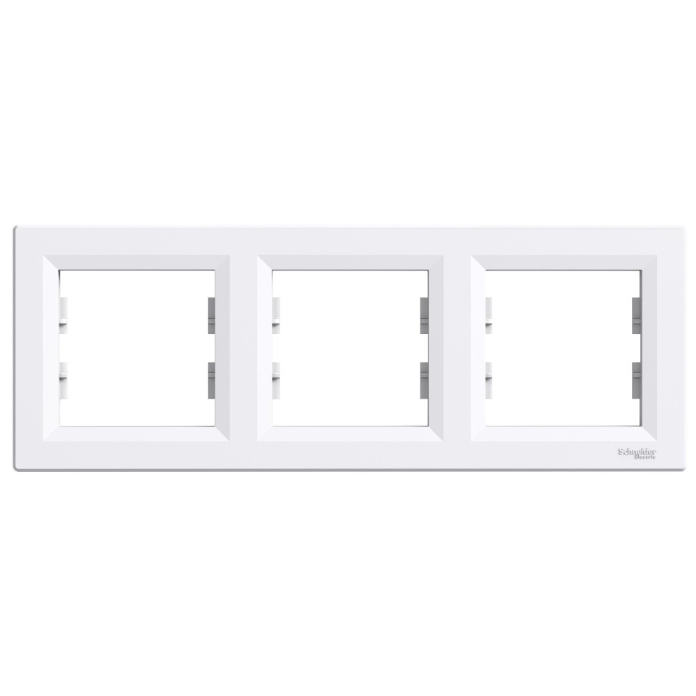 Asfora - cadre horizontal double - blanc