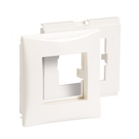 Ultra - adaptateur - 2 modules - blanc RAL 9010